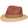 Stetson Twotone Traveller Cappello di Paglia con Fascia in Tessuto Uomo Primavera Estate
