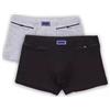 MECKOZ Boxer da Uomo Stash Security con Tasca Segreta con Cerniera Nascosta Intimo per i Viaggi Mantenere Gli Oggetti di Valore al Sicuro, 2Pz(Style 10,XL)