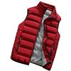 PengGeng Casual Giubbino Senza Maniche Giacca Uomo Giubbotto Smanicato Caldo Gilet Rosso S
