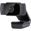 Somikon Webcam USB Full HD 1080p con microfono per PC e Mac, 30 fps