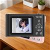 EpheyFIF Videocamera 4K con imaging da 48 MP, zoom digitale 16x, schermo LCD da 2,4 pollici e diverse opzioni di bilanciamento del bianco (nero)