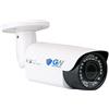GW Security - Telecamera IP di sicurezza per esterni, 5 Megapixel, 2592 x 1920 pixel, Super HD 1920P, visione notturna, resistente alle intemperie, con obiettivo zoom varifocale 2,8-12 mm