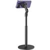 Generic Supporto per telefono magnetico, supporto per live streaming girevole e tel