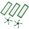 Rastapulz Set di accessori per robot aspirapolvere Kobold VR200 & VR300, 3 filtri HEPA e 2 busti laterali