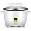 MGHRUE Cuociriso Elettrico Grande Capacità 8L/10L/13L/18L/23L per Mensa, Hotel Commerciale, Casa - Stile Vecchio per 4-40 Persone, 10L