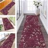 ZESEWU Tappeto Cucina Antiscivolo Tappeti Runner Passatoia Rosa Vintage Astratto Tappeto Corridoio Soggiorno Lavabile tappeti casa 40X100CM Tappeto Runner Tappeto Passatoia Cucina Durevole Tappetino