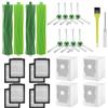 Asdazrxy Accessori Ricambi per iRobot Roomba e/i/j, i7 i7+ i3 i3+ i4 i4+ i6 i6+ i8 i8+ E5 E6 E7, 4 Spazzola in Gomma,8 HEPA Filtri,8 Spazzola Laterale, 4 Sacchetti,1 Spazzola di Pulizia