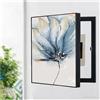 BUJNIE Pannello Copri Quadro Elettrico, Cornice Copri Quadro Elettrico per Gallerie, Abitazioni, Uffici, Corridoi, Bar, Cucine BUJNIE(A,45x55cm/17.7x21.6in)