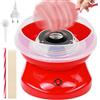 BORDEAG Macchina per Zucchero Filato, Cotton Candy Machine, Macchina Zucchero Filato, Zucchero Filato Macchina Con Misurino, Bastoncini Di Zucchero in Plastica E Dieci Bastoncini(27 cm)