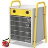 DAHTEC Termoventilatore Industriale 15 kW - Radiatore Elettrico - Basso Consumo - Termostato e Protezione da Surriscaldamento - per Casa, Serra o Il Cantiere