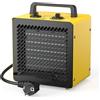 DAHTEC Termoventilatore Basso Consumo 3000W - Mini Stufetta Elettrica - Compatto Ceramico Riscaldamento - Termostato e Protezione da Surriscaldamento - per Casa, Bagno o Officina