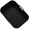 Zoegneer Teglia da forno in silicone per friggitrice ad aria Russell Hobbs 4 5L, tappetino rettangolare per migliorare l'efficienza di cottura