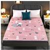 hxoity Materasso Futon Ultra Sottile Poliestere Pieghevole Tatami Tappeto Pavimento Pelle Amica Spazzolato Tutte Stagioni Portatile Dormitorio Studenti Cartoon Morbido Antiscivolo Poltrona Letto Traspirante