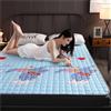 hxoity Materasso Futon Ultra Sottile Poliestere Pieghevole Tatami Tappeto Pavimento Pelle Amica Spazzolato Tutte Stagioni Portatile Dormitorio Studenti Cartoon Morbido Antiscivolo Poltrona Letto Traspirante