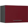 Vicco Pensile da cucina Fame-Line, Bordeaux lucido/Antracite, 60 cm, per la combinazione con altri moduli della serie Fame-Line