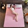 hxoity Materasso Futon Ultra Sottile Poliestere Pieghevole Tatami Tappeto Pavimento Pelle Amica Spazzolato Tutte Stagioni Portatile Dormitorio Studenti Cartoon Morbido Antiscivolo Poltrona Letto Traspirante