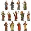 MAROLIN Jesus And His Apostles, 13 Figures, to 4.5 in. Figures