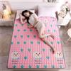 hxoity Materasso Futon Ultra Sottile Poliestere Pieghevole Tatami Tappeto Pavimento Pelle Amica Spazzolato Tutte Stagioni Portatile Dormitorio Studenti Cartoon Morbido Antiscivolo Poltrona Letto Traspirante
