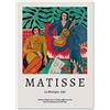 LVTFCO Retro Henri Matisse Poster La Musique Matisse Tela Wall Art Matisse Stampe Matisse Pittura Matisse Immagine per la Decorazione Domestica 50x70 cm Senza Cornice