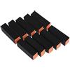 Simpls 10 attrezzi per lucidatura unghie fai da te, 9,5 x 2,5 x 2,5 x 2,5 cm, colore nero