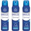 Breeze Deodorante Uomo Spray 150 ml Sporting - 48h Antiodore, Senza Sali di Alluminio, Anti Macchie, Pelle Sensibile, Lime Vetiver (3)