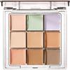 WishesMar Palette Correttori 9 Colori Concealer Crema Camouflage Make Up Trucco Palette Adatto per Uso Professionale e Quotidiano