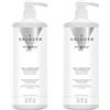 Valquer Laboratorios VALQUER Gel Conduttore per Ultrasuoni Viso e Corpo | Uso Professionale per Radiofrequenza Laser IPL Microcorrente e Cavitazione | A Base d'Acqua Incolore e Inodore | 2 x 1 L