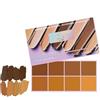 Generic Palette di correttori in crema a lunga tenuta, coprenza totale, 8 tonalità, soft matt, per tutti i tipi di pelle