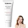 Zonill kumiara Crema Coreana Age Reset Cream, Kumiara Crema Centella Asiatica, Centella Asiatica Crema Viso, Texture Leggera Assorbimento Rapido, Riduce Rughe e Segni Del Tempo, Per Pelli Secche Miste