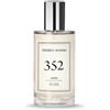 FEDERICO MAHORA PURE Pure 352 Profumo da Donna 50 ml | Fragranza Floreale con Fiori d'Arancio, Gelsomino, Miele e Patchouli | 20% di Essenza | Lunga Durata