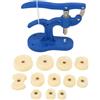 Cpolebev Set 12 Utensili per Pressare il Fondello 'Orologio, per Prevenire Lo Slittamento, per Chiudere Cassa 'Orologio, Kit Utensili per Riparazione 'Orologio per Orologiaio