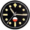 Generico 50 parti del quadrante dell'orologio da 29 mm for NH35 PT5000 della cassa luminosa verde set di lancette sterili for orologio subacqueo(A dial handA,For nh35 nh36)