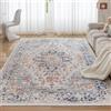 CHOSHOME Tappeto Soggiorno Classico Tappeti Soggiorno Tappeti Camera da Letto Tappeti Vintage Salotto Grandi Dimensioni Tappeto Pelo Corto Orientale Tappeto Stile Antiscivolo 240X340CM