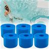 JEFFEL Filtro Spugna Tipo S1 Filtri per Piscina in Schiuma, Filtro in Spugna Riutilizzabile e Lavabile, per Intex Tipo S1, Schiuma per Piscina, Acquario, Spa (6 Pezzi)