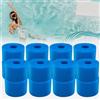 JEFFEL Filtro Spugna Tipo S1 Filtri per Piscina in Schiuma, Filtro in Spugna Riutilizzabile e Lavabile, per Intex Tipo S1, Schiuma per Piscina, Acquario, Spa (Filtre S1-16pièces)