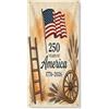 Generic Bandiera vintage rustica per porta, decorazione per celebrazione dei 250 anni d'America, per interni ed esterni, sfondo patriottico per vacanze, 91 x 183 cm