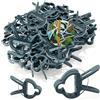 com-four® 60x Clip per Piante in 2 Misure