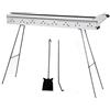 fbm2 SRLS Fornacella Arrosticini Abruzzesi C110 - Canalina Barbecue a Carbone per Spiedini - Cuoci Arrosticini in Acciaio Inox AISI 430 in Italy con Paletta e Attizzabrace