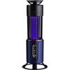 DGDTWHXSH 3 in 1, repellente per zanzare a 360°, timer intelligente a tre livelli, ricarica USB, portatile, ideale per camera, ufficio, ristorante, casa e campeggio. Grigio.