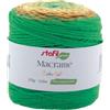 Stafil Filato Macramè Cake Ball Effetto Sfumato Ø 2 mm 250 g 220 m Verde Ocra Giallo Verdino