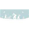 d-c-fix pellicola per finestra Lovely Rabbits 20 cm x 1,5 m