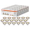 OSRAM Luce da incasso a soffitto nichel spazzolato, bianco caldo | Spot Essential, Spot lights and ceiling spots, Nichel, 25000 h, confezione da 3
