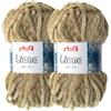Stafil Filato Liana Effetto Morbida Ciniglia 100 g Set 2 Gomitoli Colore Marroncino