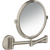 hansgrohe AXOR UNIVERSAL Circular miroir de rasage, grossissement 1,7 fois, pivotant, inclinable, 42849820, 42849820
