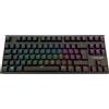 LC-Power LC Power LC-KEY-MECH-2-RGB-C-W - Tastiera - TKL - Retroilluminazione - USB, Bluetooth, 2,4 GHz - QWERTZ - Tedesco - ..