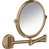 hansgrohe AXOR UNIVERSAL Circular miroir de rasage, grossissement 1,7 fois, pivotant, inclinable, 42849140, 42849140