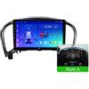 OEM Lettore multimediale per auto, dimensioni dello schermo, controllo dal volante, compatibile con Nissan Juke dal 2010 al 2014, Android Auto wireless, modello A4 2G 64G, confezione singola