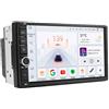 OEM Autoradio, dimensioni del display, lettore multimediale video, compatibile con il sistema di navigazione GPS universale per auto, modello S4 (8 core, 4G, 32GB)