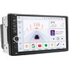OEM Autoradio, dimensioni dello schermo, lettore multimediale video, compatibile con il sistema di navigazione GPS universale per auto, modello S6 (8 core, 6 GB di RAM, 64 GB di memoria)