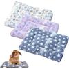 Lunyloer 3 pezzi di peluche a forma di coniglio, porcellini d'India, morbido e confortevole, letto per criceti, letto per conigli, tappetino per animali domestici, accessorio per porcellini d'India, coniglio